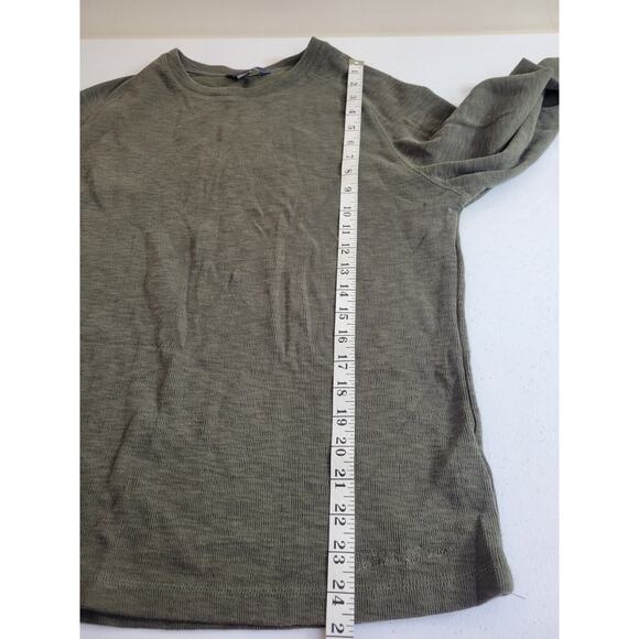Eddie Bauer Green Knit Long Sleeve Preppy Pullover Sweater Women's Size Large - Picture 5 of 10